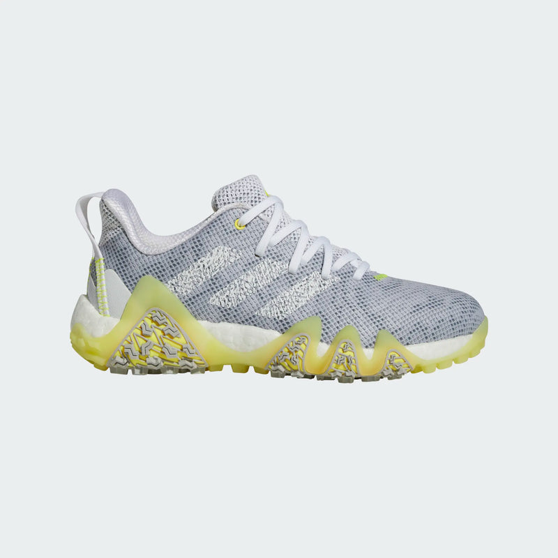 adidas Ladies Codechaos Spikeless Golf Shoes - Cloud White / Cloud White / Beam Yellow