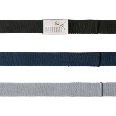 Puma Spectrum  Web Belt White-Black-Grey
