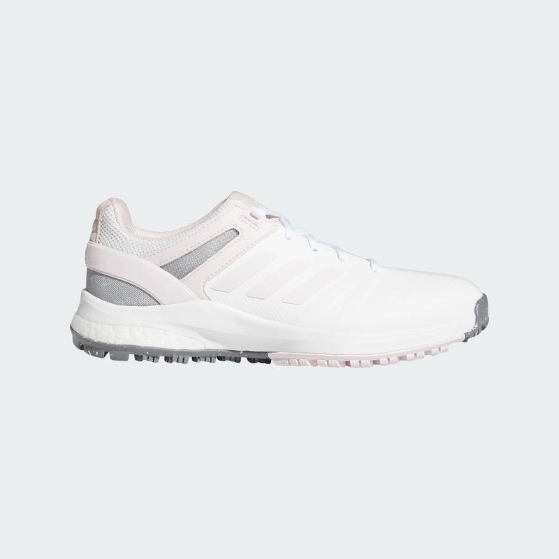 Adidas EQT Spikelss Ladies Golf Shoes - Cloud White / Almost Pink / Grey Three