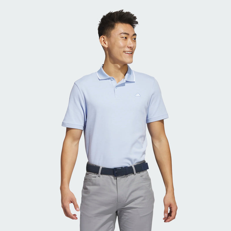 adidas GO-TO PIQUÉ GOLF POLO SHIRT  Blue Dawn