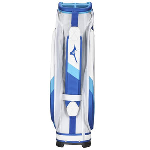 Mizuno Tour Staff Cart Bag 22 5W White Blue