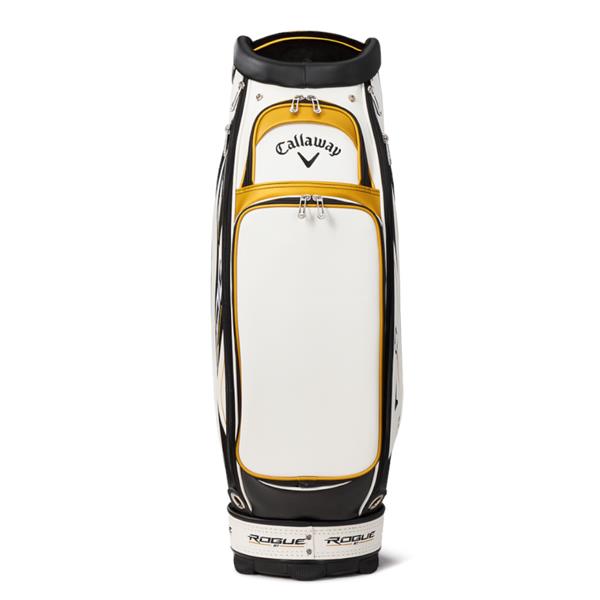 Callaway Staff Rogue Bag White Black Gold