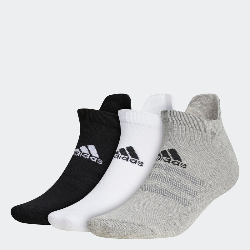 adidas Gents Ankle 3-Pack Socks Grey Three
