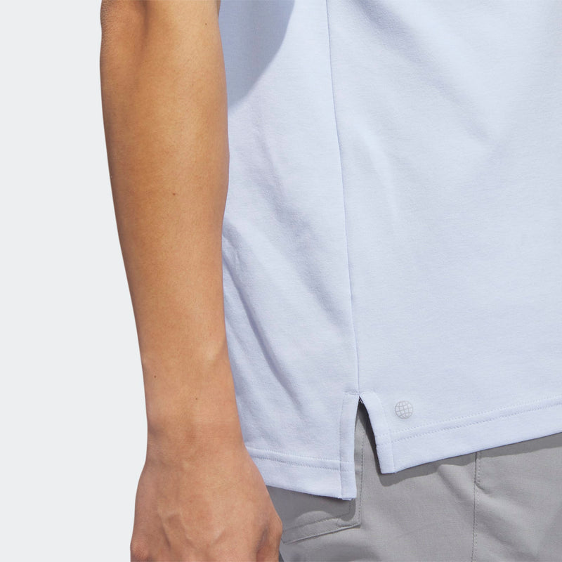 adidas GO-TO PIQUÉ GOLF POLO SHIRT  Blue Dawn