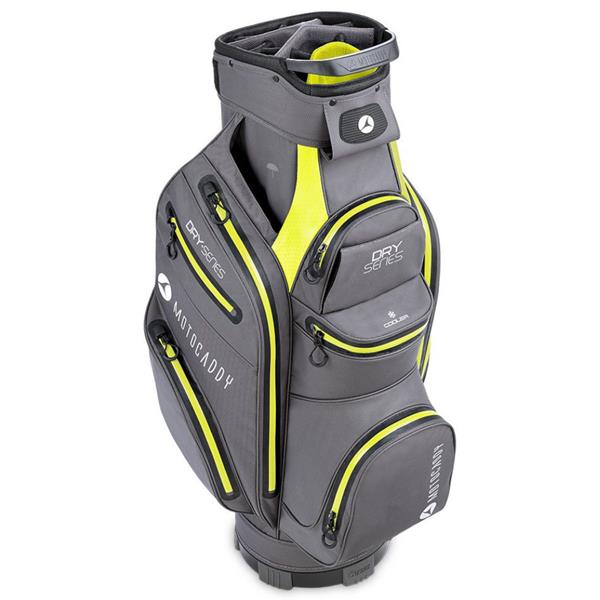 Motocaddy 23 Dry Series Cart Bag Charcoal - Lime
