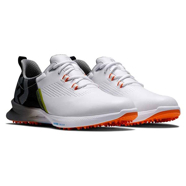 FootJoy Gents FJ Fuel Shoes White Black Orange
