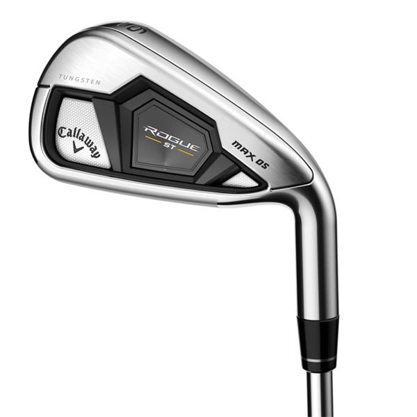 Callaway Rogue ST Max OS Steel Irons 5/PW/UW/SW Gents RH