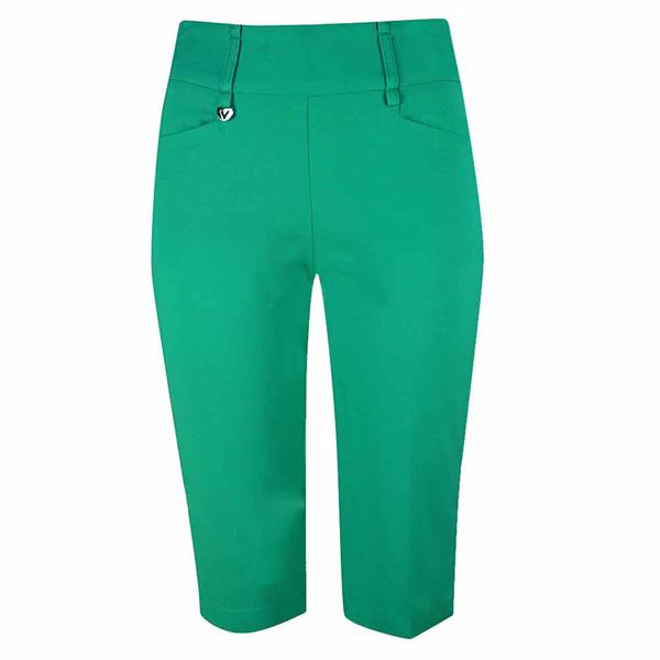 Womens 19" Tech Stretch Solid Capri CGBS80D4GG Blue Radiance