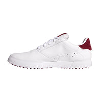 adidas Ladies Adicross Spikeless Retro Shoes White - Wild Pink