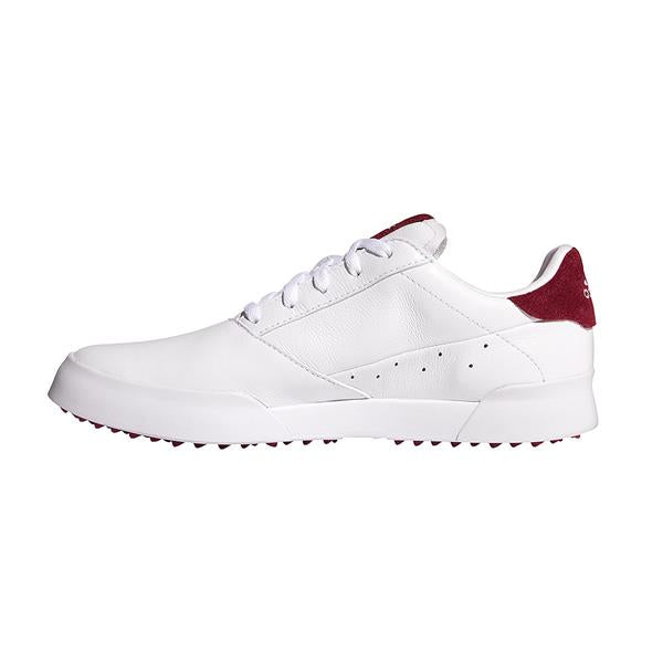 adidas Ladies Adicross Spikeless Retro Shoes White - Wild Pink