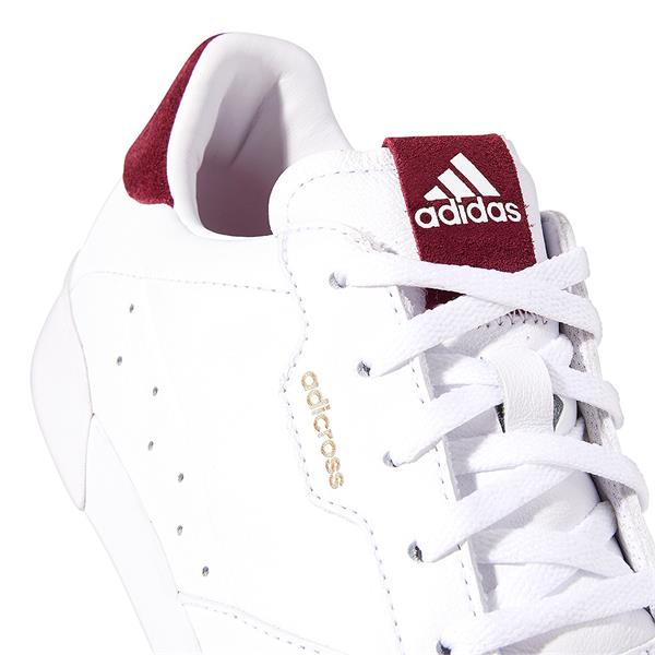 adidas Ladies Adicross Spikeless Retro Shoes White - Wild Pink