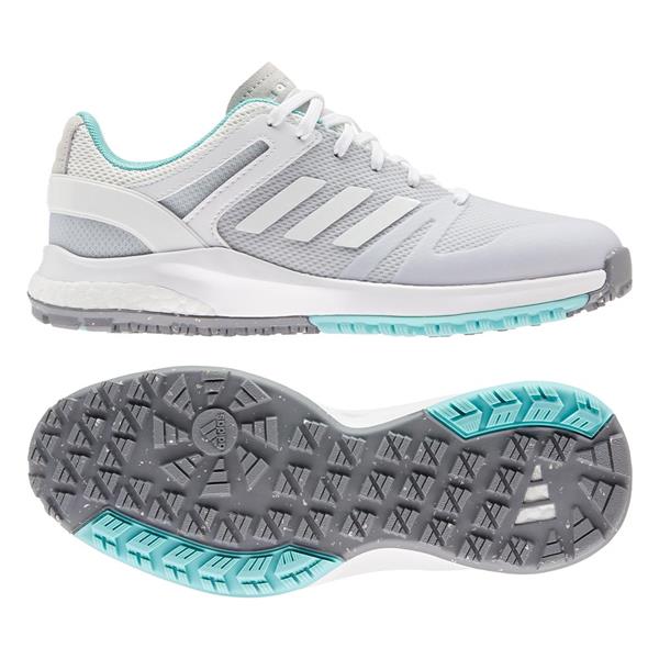 adidas Ladies EQT Spike less Shoes Cloud White - Acid Mint