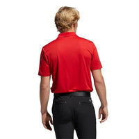 adidas Gents Performance Polo Shirt Collegiate Red