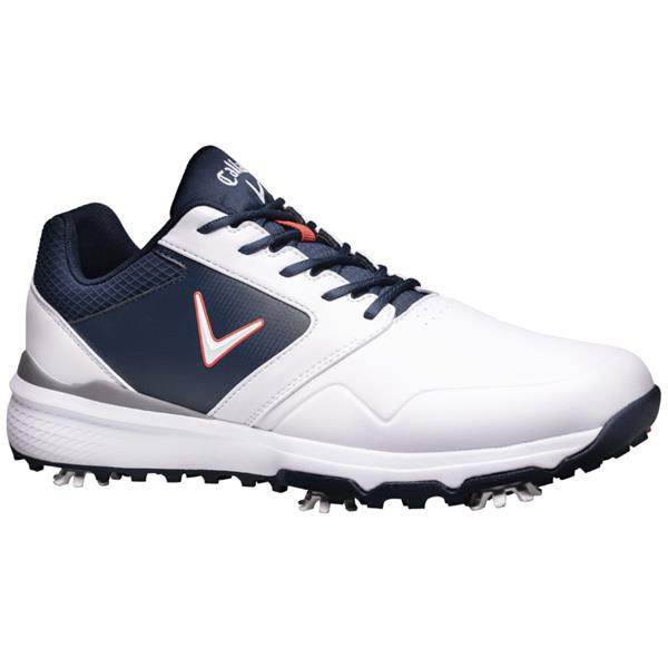Callaway Gents Chev LS Shoes White - Navy - Red