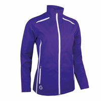 Sunderland Killy Ladies Waterproof Jacket Purple - White SUNLR49 Lifetime Waterproof Guarantee