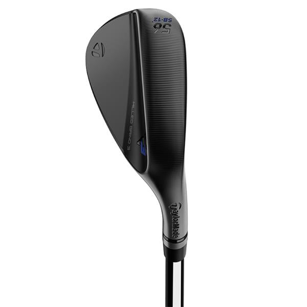 TaylorMade Milled Grind 3 Black Steel Wedge Gents RH