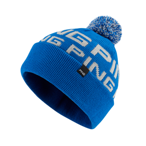 Ping Logo II Bobble Hats Delph Blue /Silver
