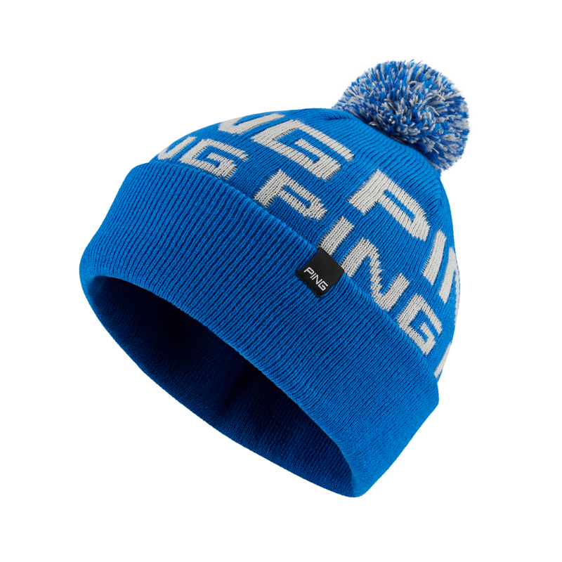 Ping Logo II Bobble Hats Delph Blue /Silver