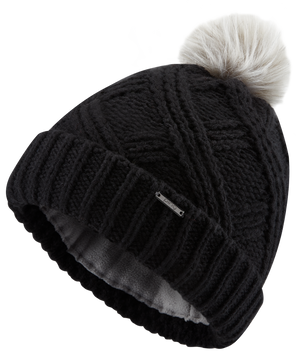 Ping Ladies Shannon Bobble Beanie Black