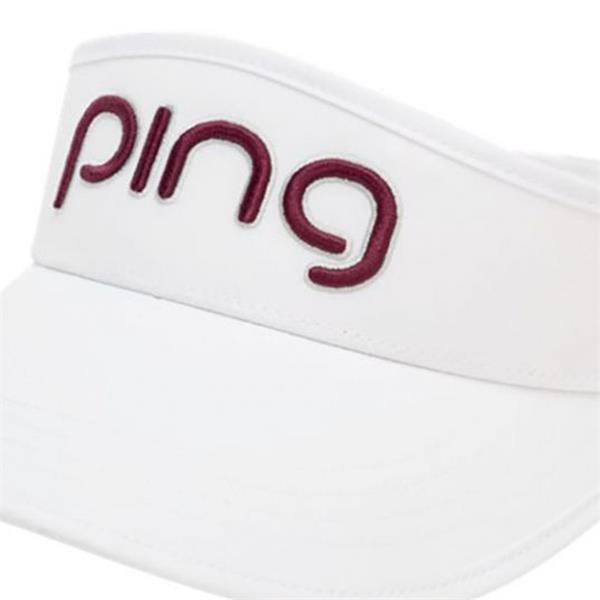 Ping Ladies Aero Visor 201 ASSORT WHITE/MAGENTA