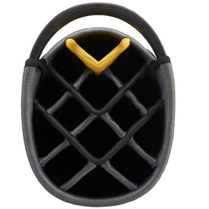 Powakaddy DLX-Lite Cart Bag  Gunmetal Yellow
