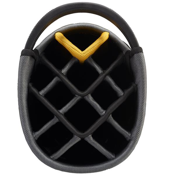 Powakaddy DLX-Lite Cart Bag  Gunmetal Yellow