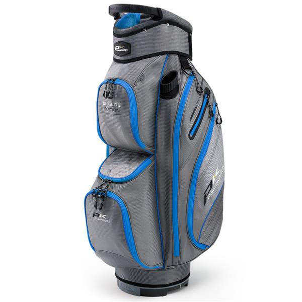 Powakaddy DLX-Lite Cart Bag  Gunmetal Blue