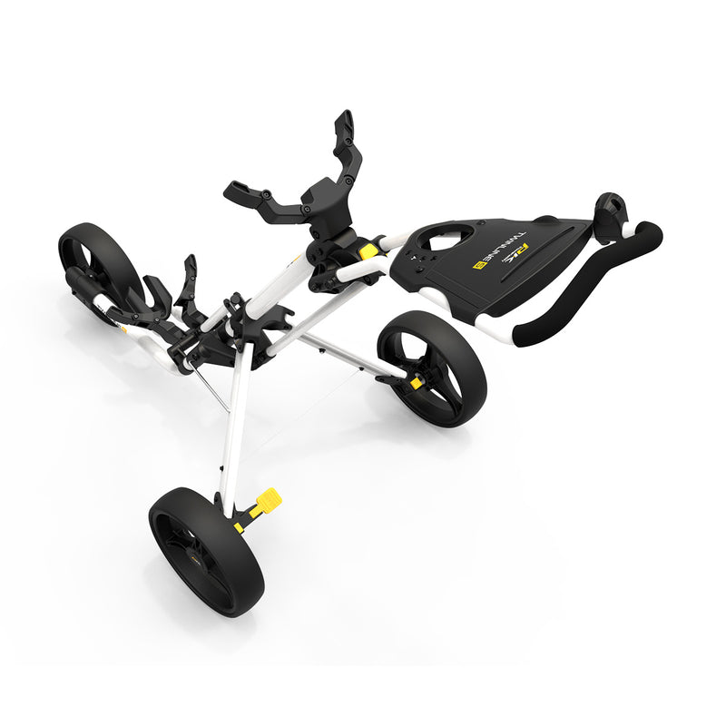 PowaKaddy  2022 Twinline 5 Push Cart Polar White