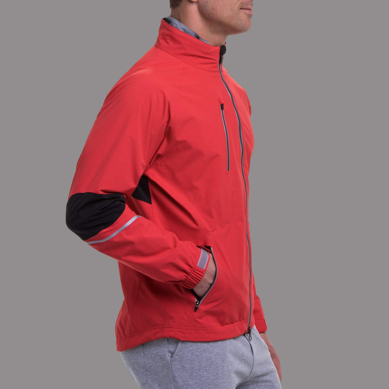 Zero Restriction Gents Full Zip  Power Torque Waterproof Jacket CRIMSON