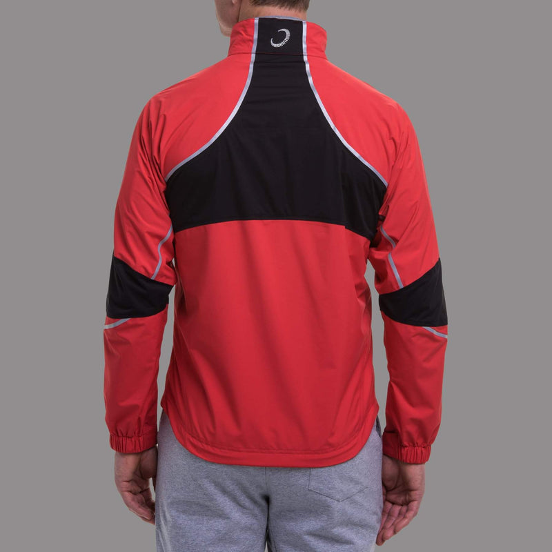 Zero Restriction Gents Full Zip  Power Torque Waterproof Jacket CRIMSON