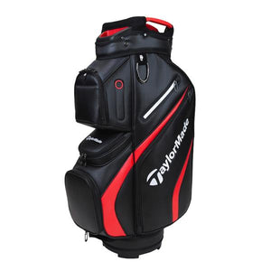 TaylorMade Deluxe Cart Bag Black Red