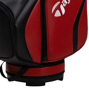 TaylorMade Deluxe Cart Bag Red - Black