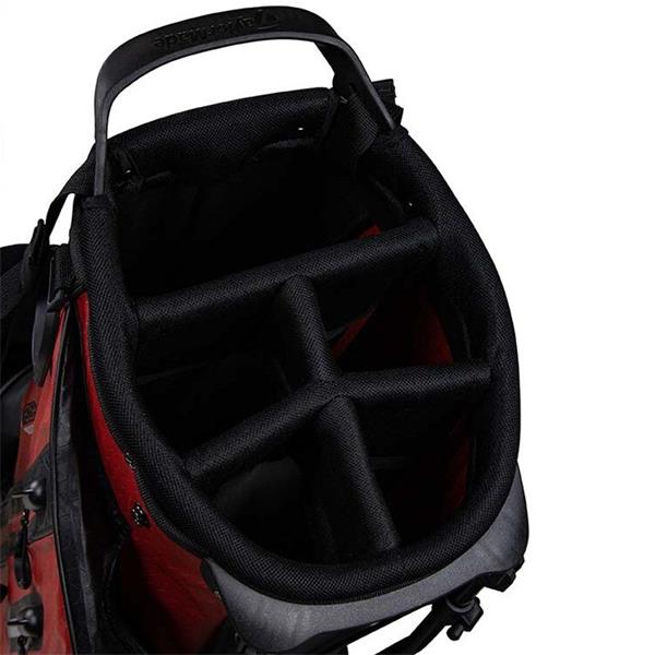 TaylorMade Flextech W/P Stand Bag Red - Black