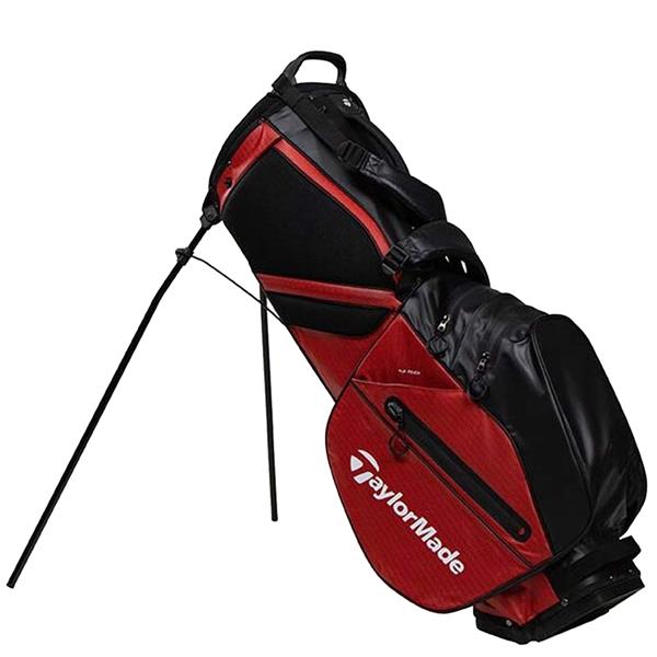 TaylorMade Flextech W/P Stand Bag Red - Black