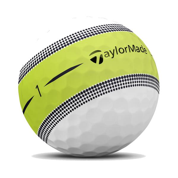 TaylorMade Tour Response Stripe Golf Ball  Dozen White