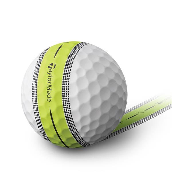 TaylorMade Tour Response Stripe Golf Ball  Dozen White