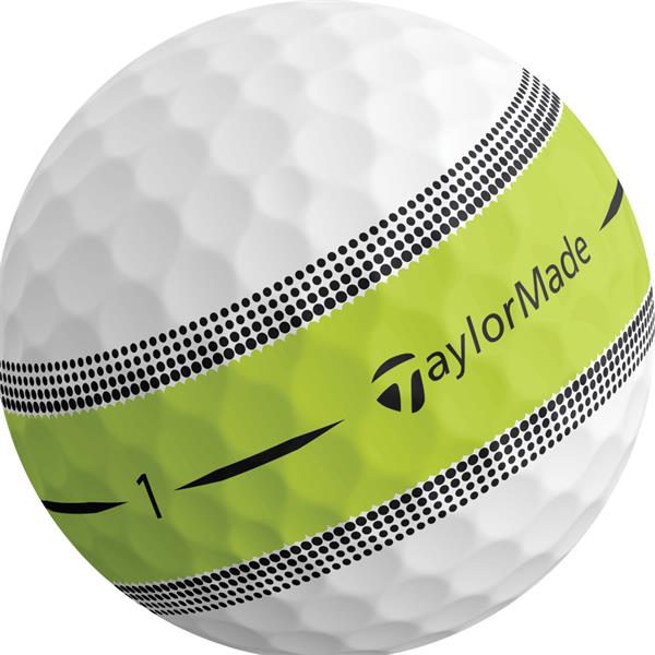 TaylorMade Tour Response Stripe Golf Ball  Dozen White