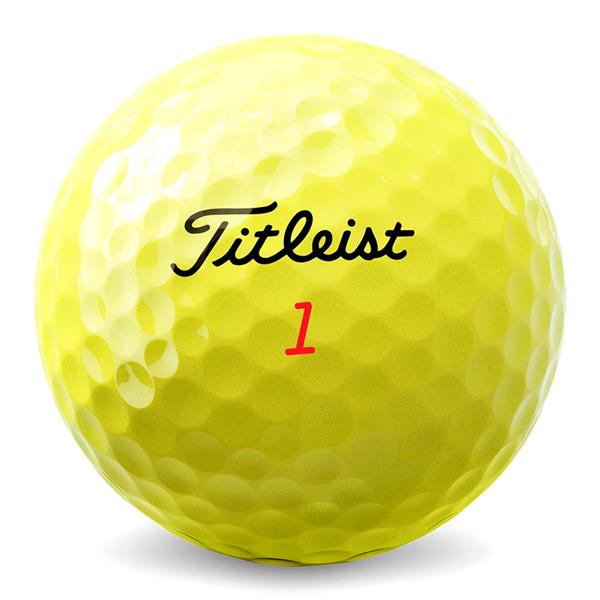 Titleist TruFeel Golf Ball Yellow
