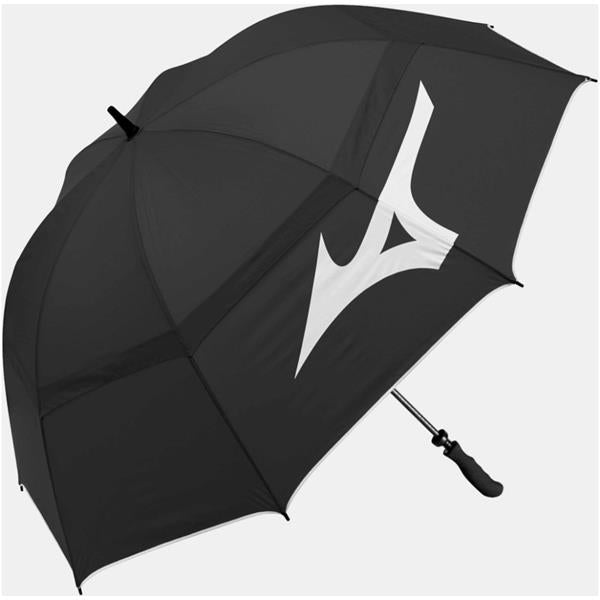 Mizuno Tour Twin Canopy Umbrella Black White Pro Golf Ireland