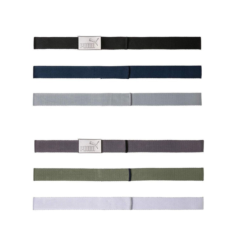 Puma Spectrum  Web Belt White-Black-Grey