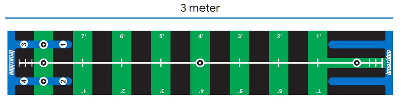 PRO PUTTING PRACTICE MAT 3M GREEN