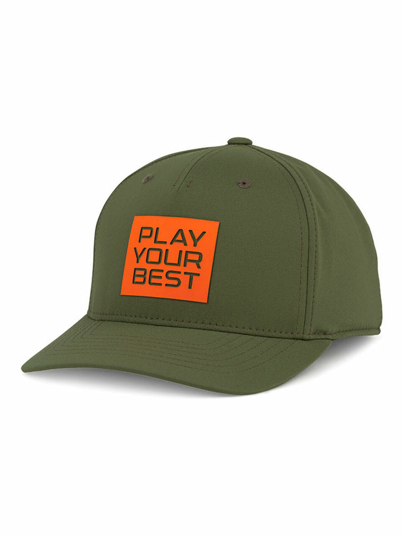 Ping Play Your Best Snapback Golf Cap olive