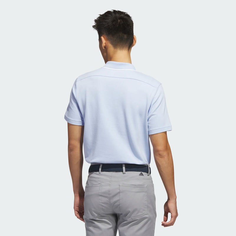 adidas GO-TO PIQUÉ GOLF POLO SHIRT  Blue Dawn