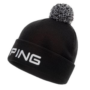 PING Classic Bobble Hat Black