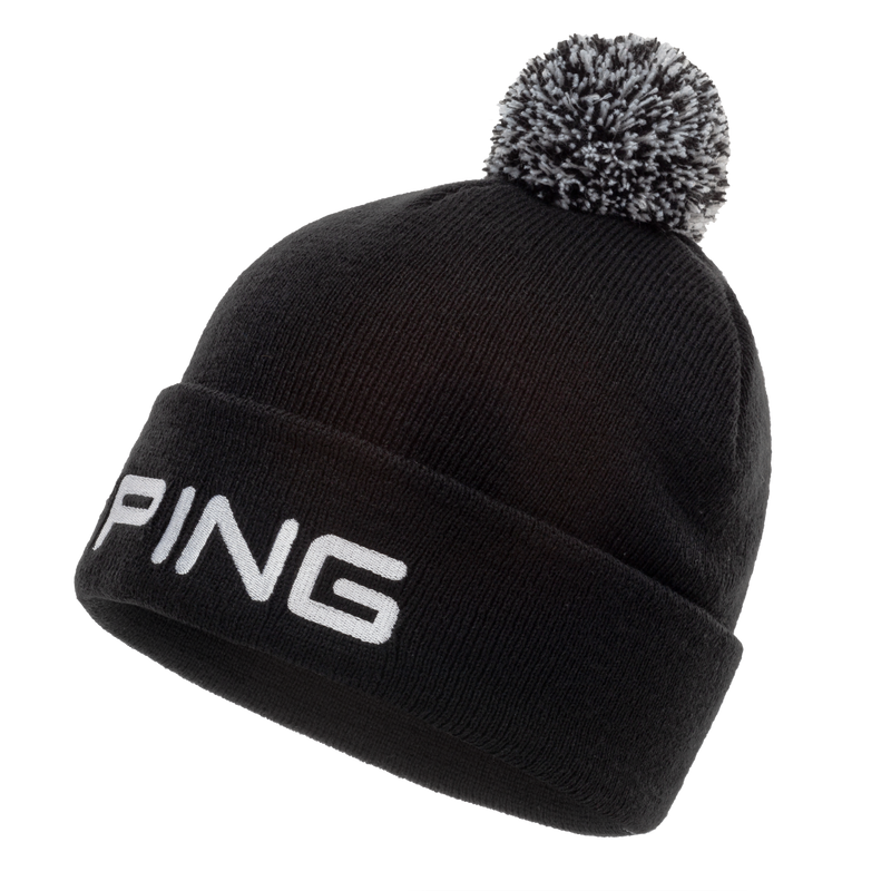 PING Classic Bobble Hat Black