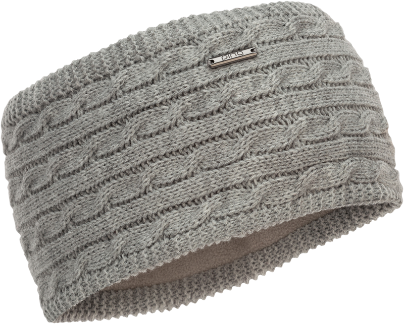 Ping Classic Knit Ladies Headband Silver Marl