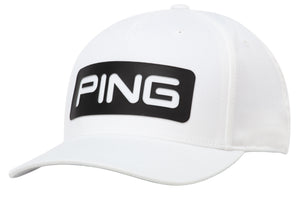 PING Tour Classic Cap White/Black
