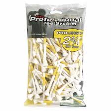 Pride Golf Professional Tee Yellow 2,3/4" 100pcs