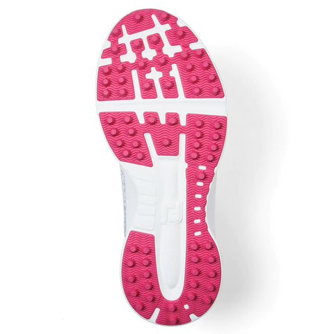 Footjoy Leisure Ladies Golf Shoes Silver Pink
