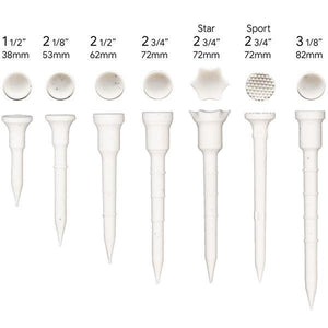 Lignum 72mm Tees 12pk - Punchy Pink